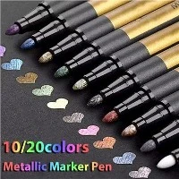 Metallic permanente markeerstift