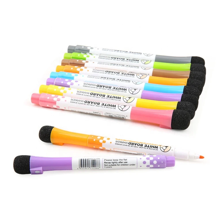 8 kleuren droog uitwisbare whiteboardmarker