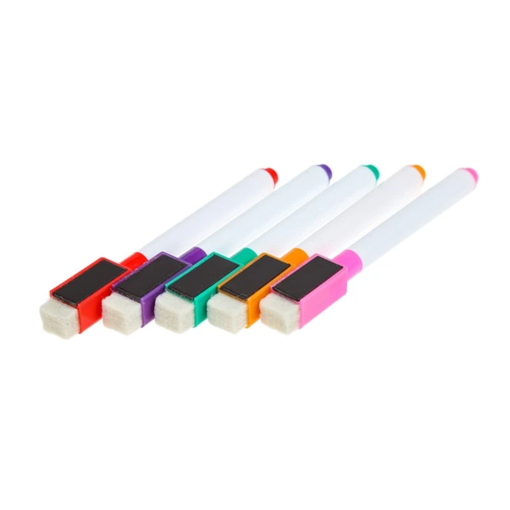 Magnetische whiteboardmarkers in kleur