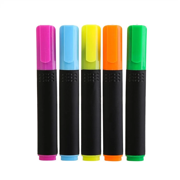 Nieuwe aankomst markeerstift met platte vorm
