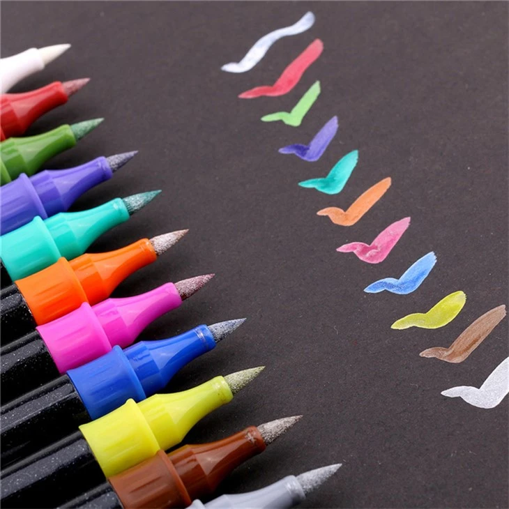 Professionele zwarte permanente markers