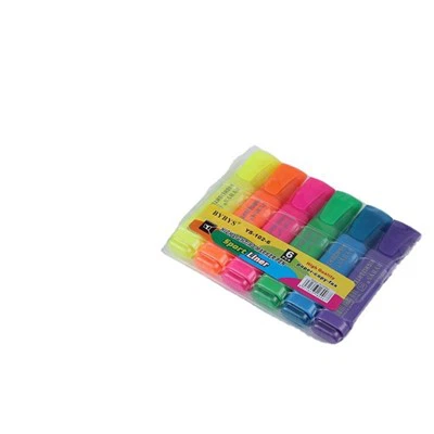 Markeerstift met dikke lijn van 4 mm