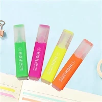 4-delige mini-markeerstift met fruitgeur